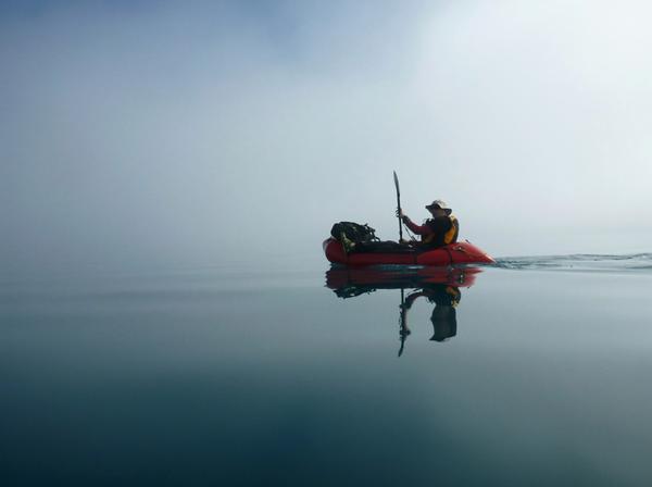 Arno Marten on the water